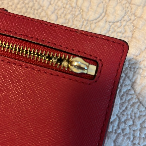 Red Kate Spade folio wallet - Picture 6 of 7
